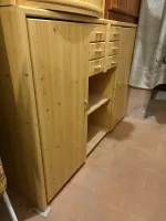 Komoda iš dviejų dalių